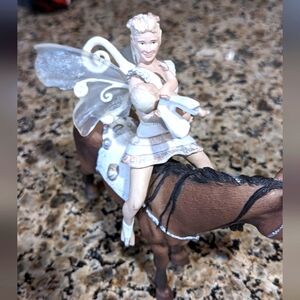 Schleich Rare Retired Bayala Iloris Leolyn Elven Fairy Horse Fantasy Characters